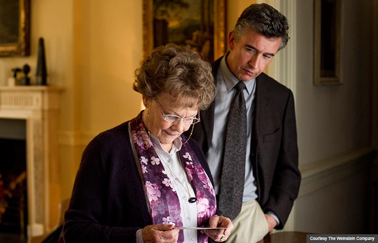 Judi Dench and Steve Coogan star in Philomena. (Courtesy The Weinstein Company)