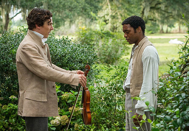 Benedict Cumberbatch and Chiwetel Ejiofor in 12 Years a Slave. Top 10 Movies of 2013.