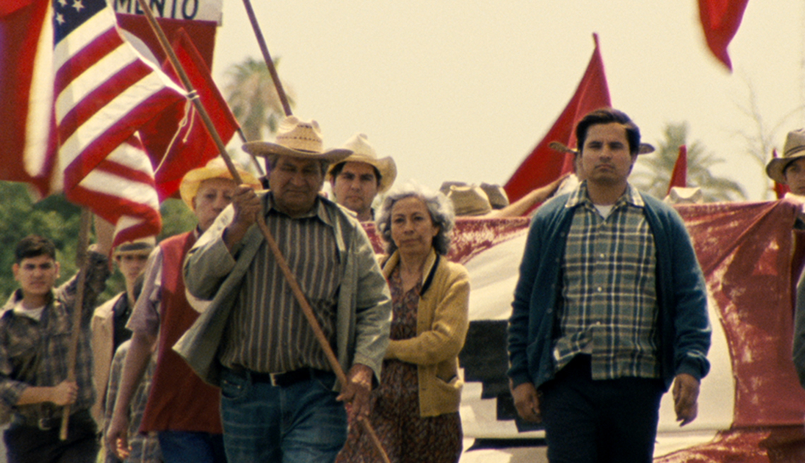 Michael Pena, Cesar Chavez, movies for grownups