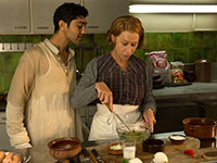 Manish Dayal and Helen Mirren star in A Hundred Foot Journey.