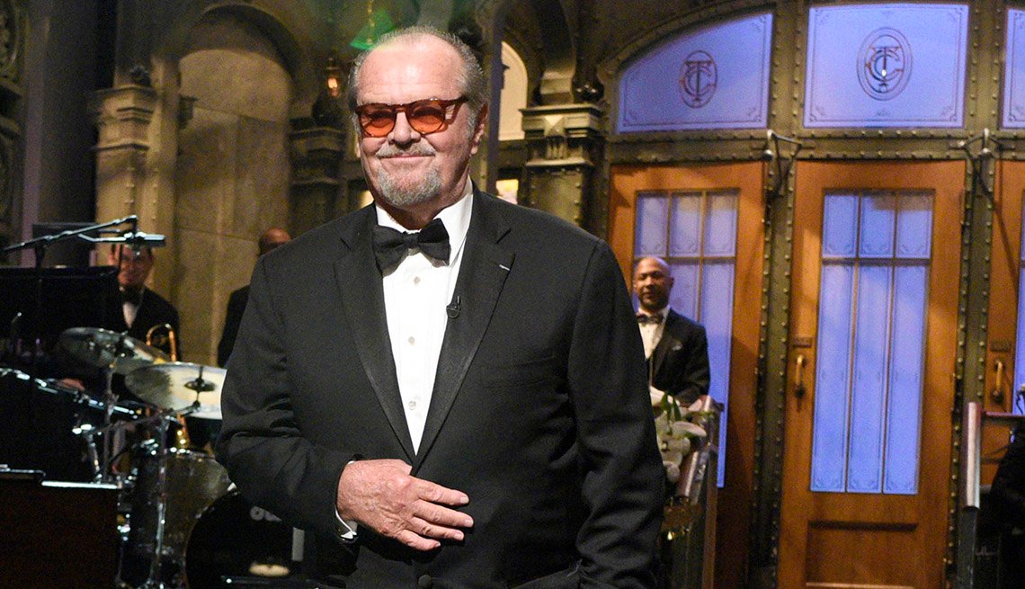 Actor Jack Nicholson, On Stage, Saturday Night Live ...
