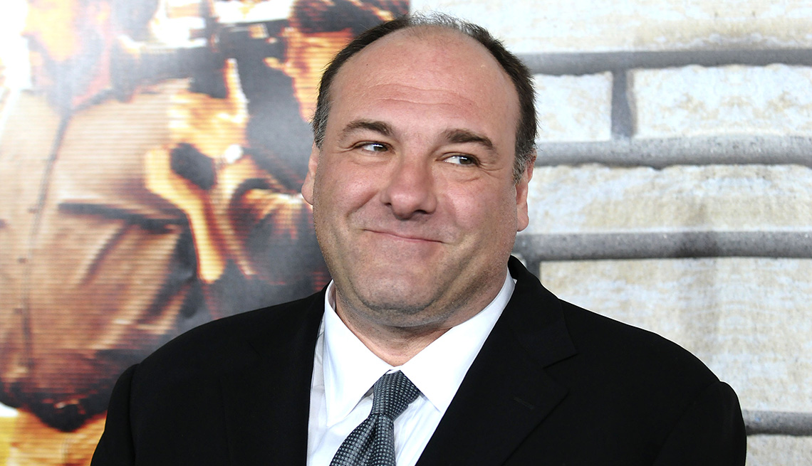 Actor James Gandolfini Stops On The Red Carpet To Pose For Photos, Celebrities From New Jersey, Jersey Boys