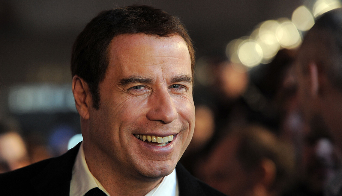 Actor John Travolta Poses At Event, Celebrities From New Jersey, Jersey Boys
