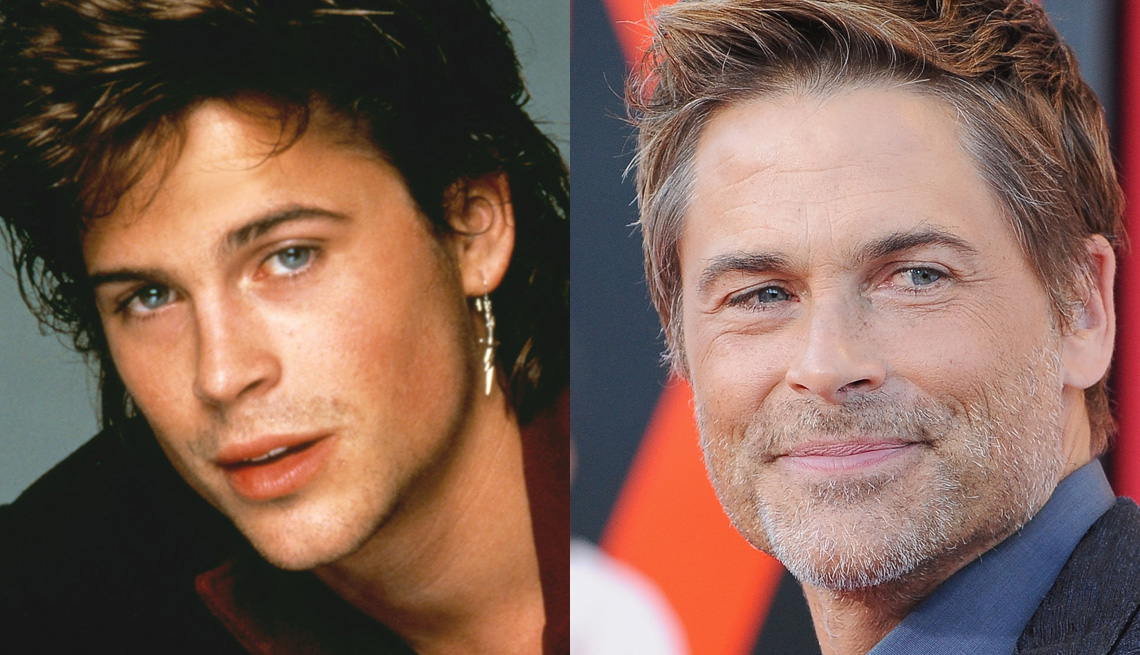 Rob Lowe, Actor, Portrait, The Brat Pack Then And Now