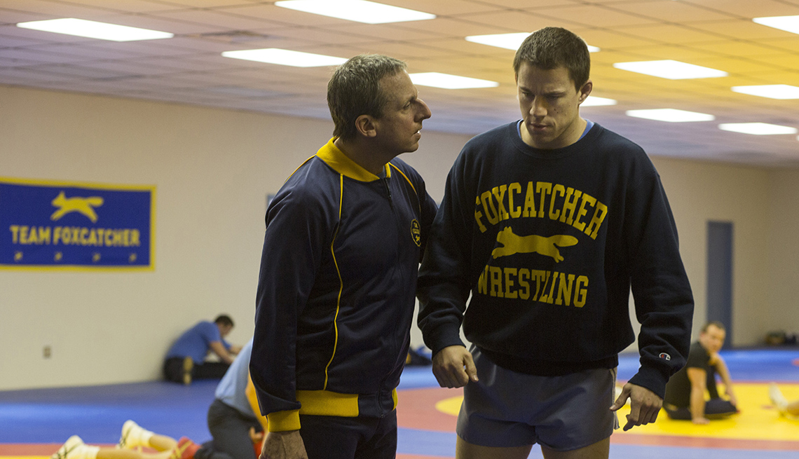 Foxcatcher Movie, Channing Tatum, Steve Carrell, Actor, 2014 Holiday Movie Preview