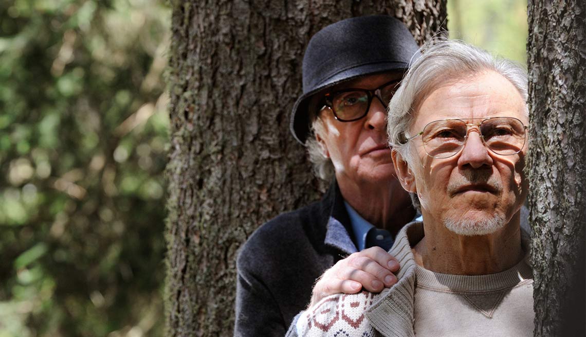 Michael Caine and Harvey Keitel in Youth 