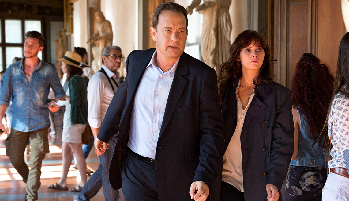 Tom Hanks and Felicity Jones in 'Inferno'