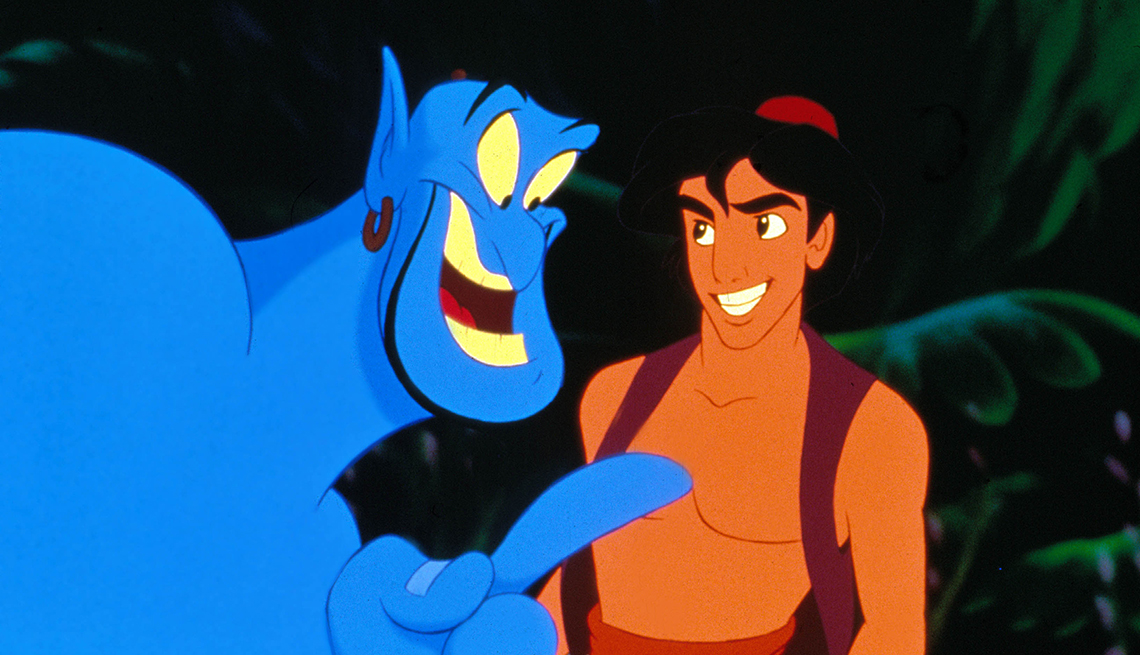 10 personajes inolvidables de Robin Williams - 'Aladdin,' 1992