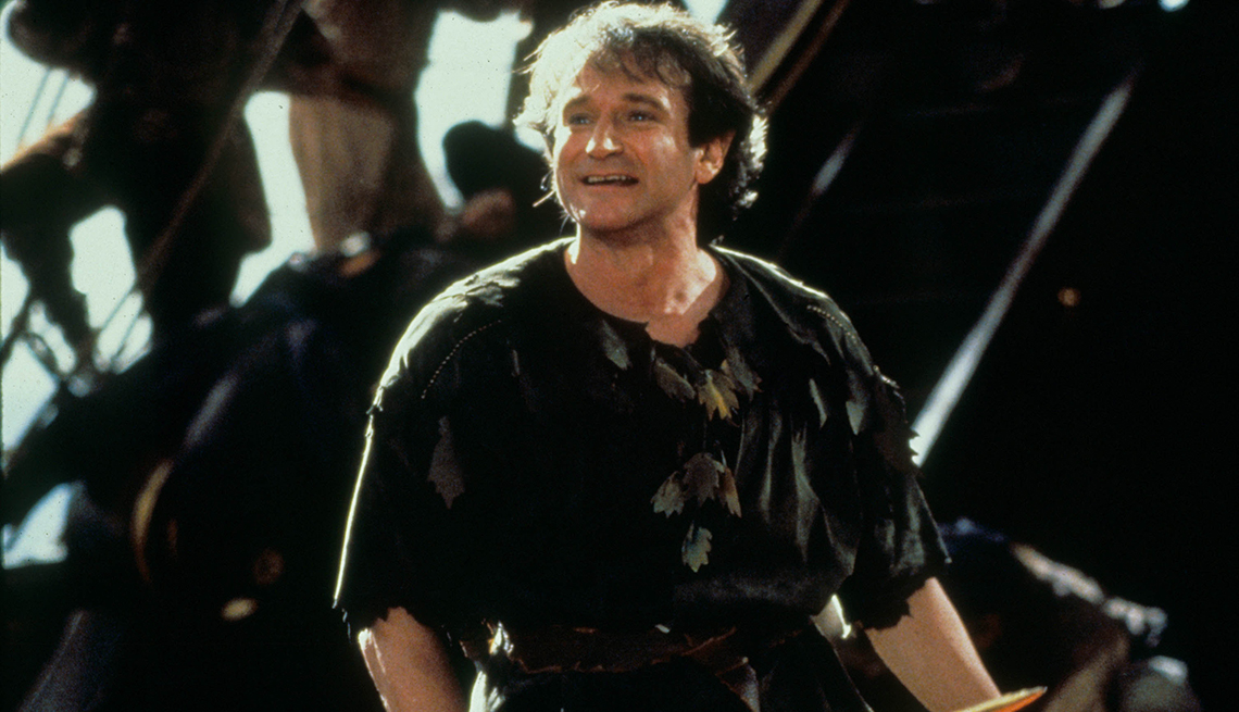 10 personajes inolvidables de Robin Williams - ‘Hook’ (El Capitán Garfio), 1991