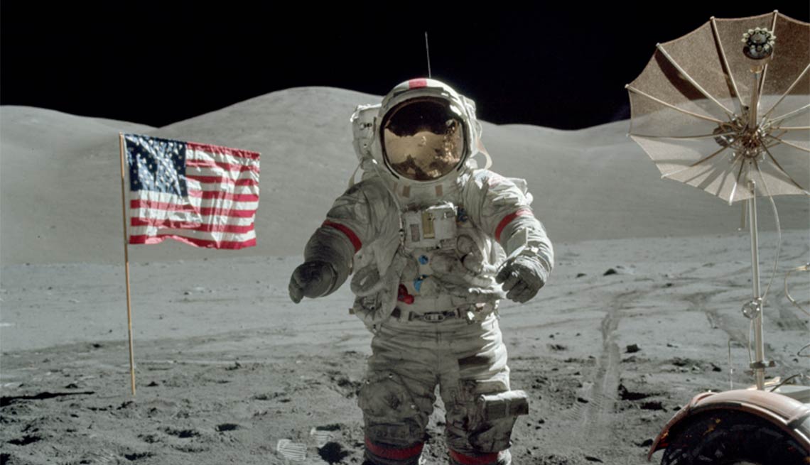 Escena de la película The Last Man on the Moon