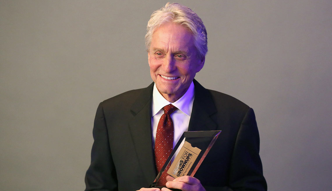 michael douglas at the aarp movie for grownup awards february 8th 2016