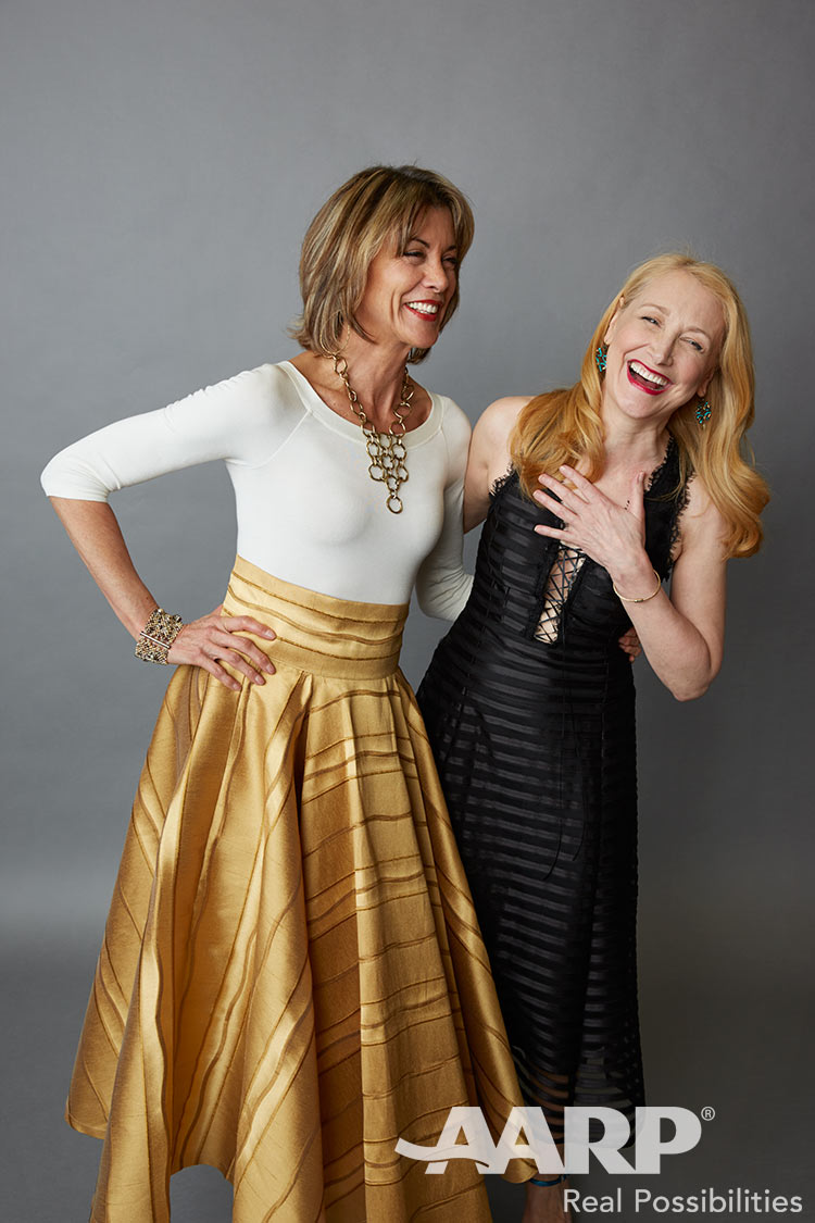 Wendie Malick and Patricia Clarkson, Movies for Grown Ups 2016