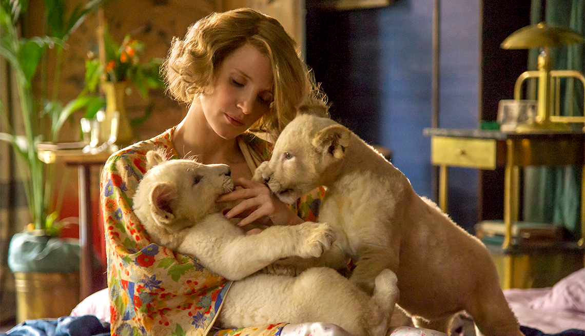 Jessica Chastain in 'The Zookeeper's Wife'