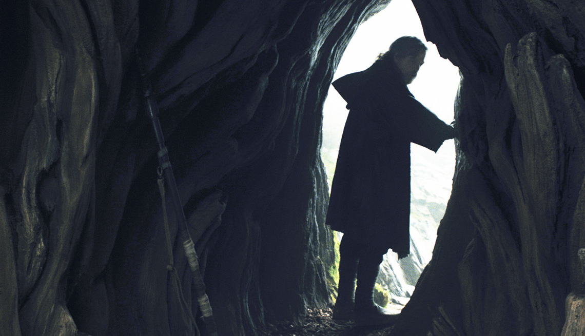 Mark Hamill in 'The Last Jedi'