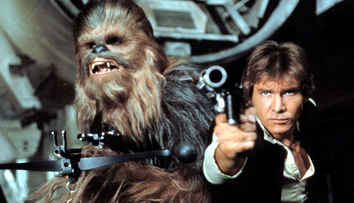 item 1 of Gallery image - Harrison Ford as Han Solo in 'Star Wars'