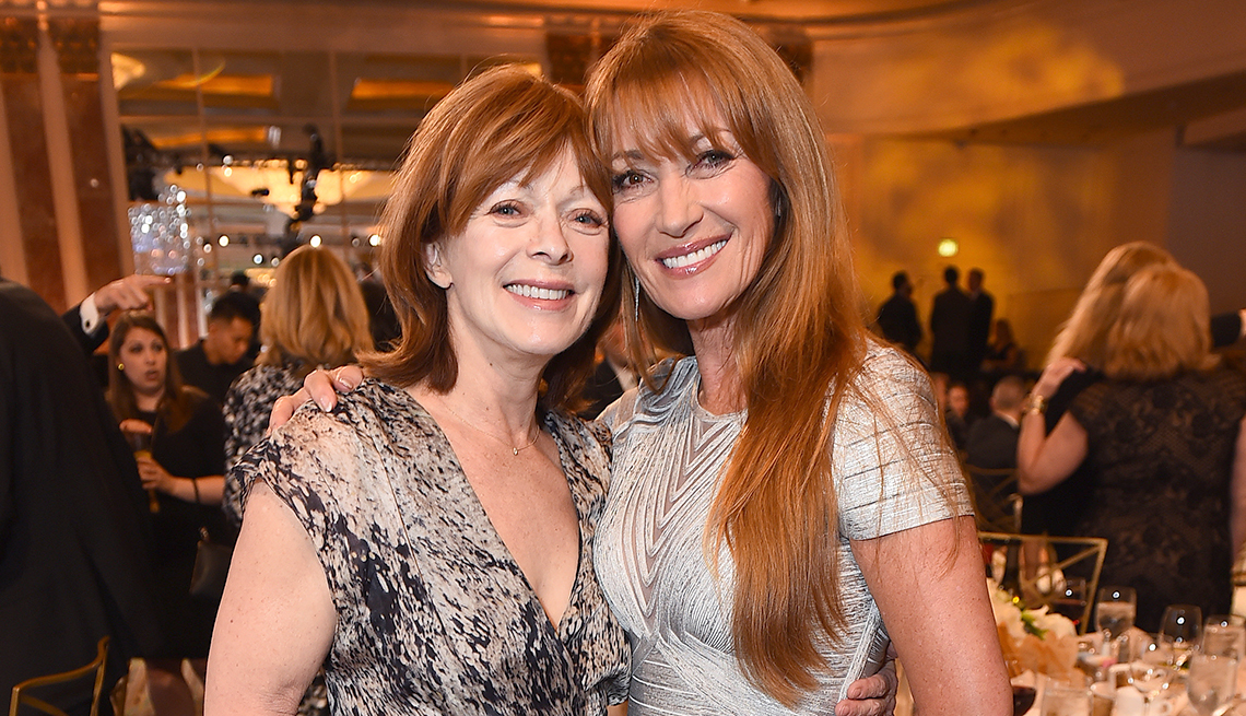Frances Fisher, left, and Jane Seymour
