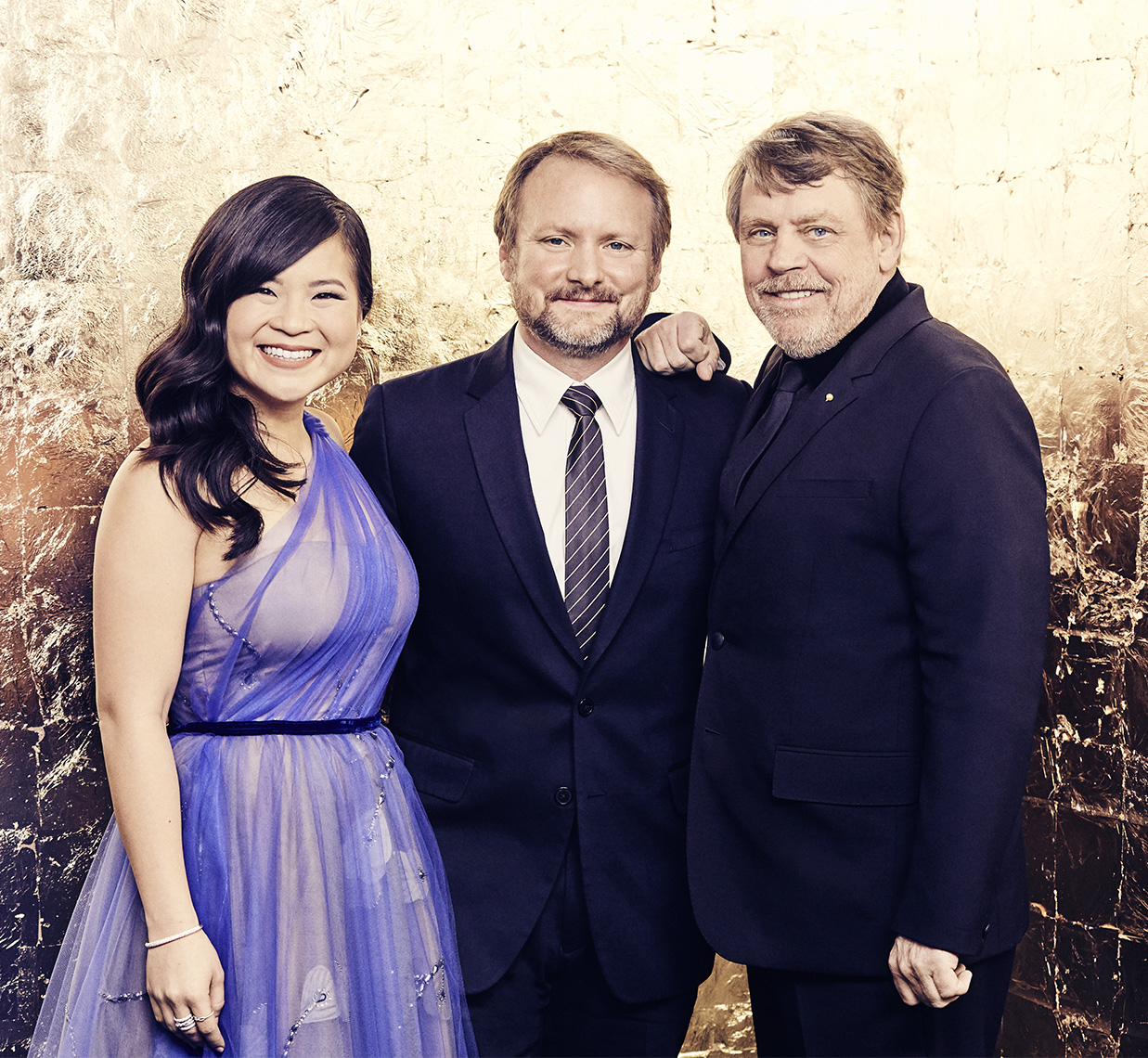 item 5 of Gallery image - Kelly Marie Tran, Rian Johnson and Mark Hamill at the AARP 17th Annual Movies for Grownups Awards Photoboth
