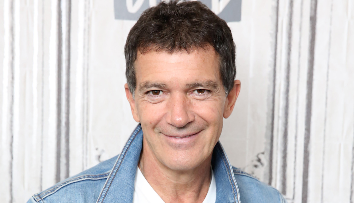 Actor Antonio Banderas visits the Build Series to discuss his new film "Pain and Glory" at Build Studio on September 27, 2019 in New York City.