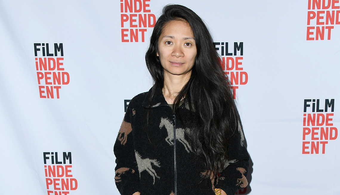 Chloe Zhao attends the Los Angeles Special Industry Screening of The Rider