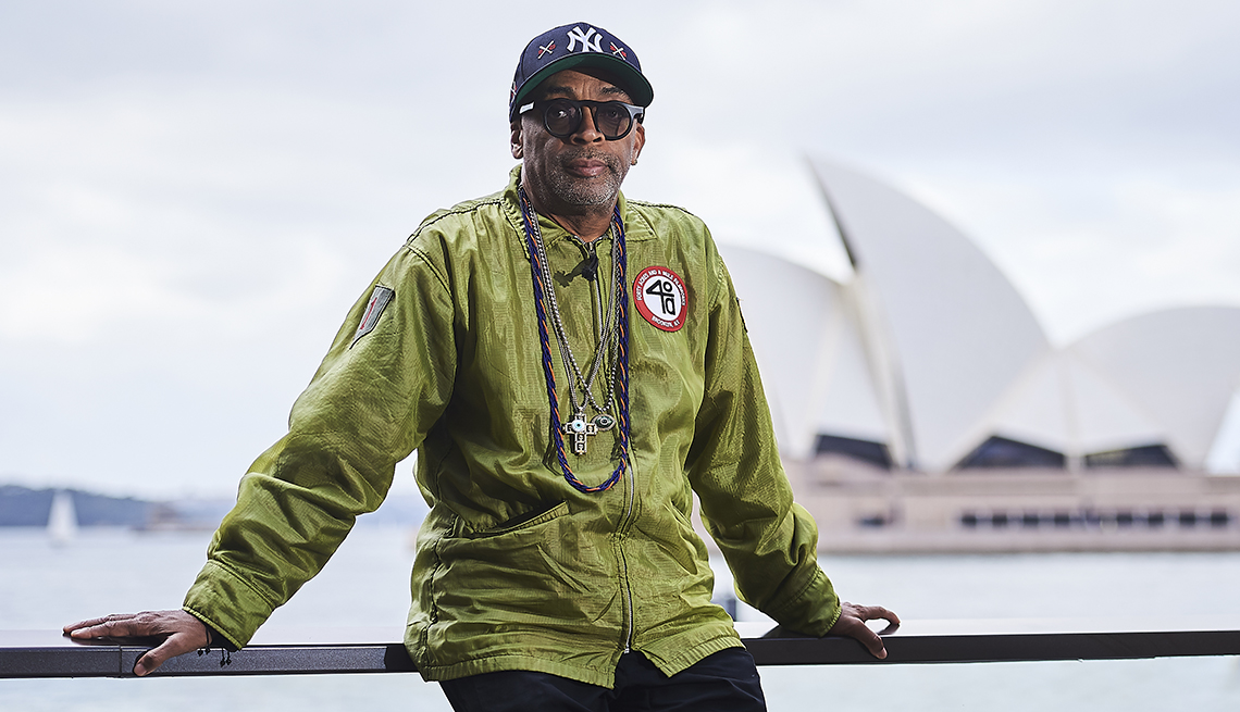 Director Spike Lee poses for photo in Sydney Australia