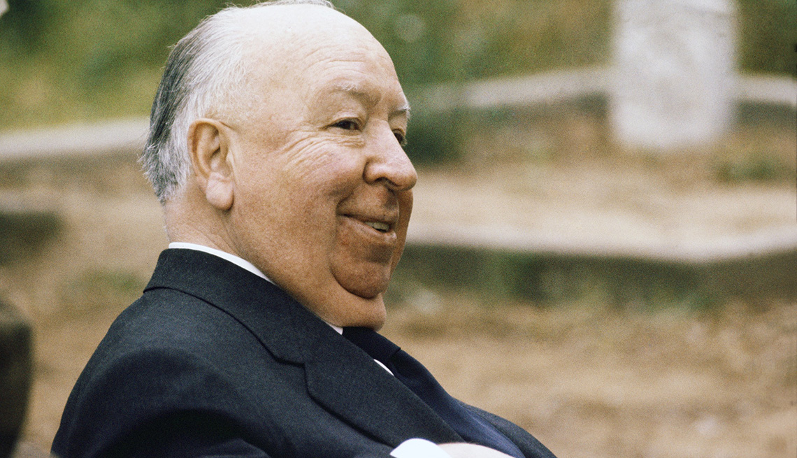 El director Alfred Hitchcock.