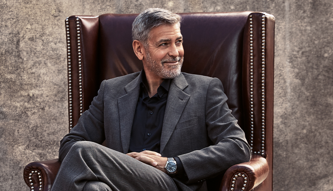 item 2 of Gallery image - George Clooney Portrait