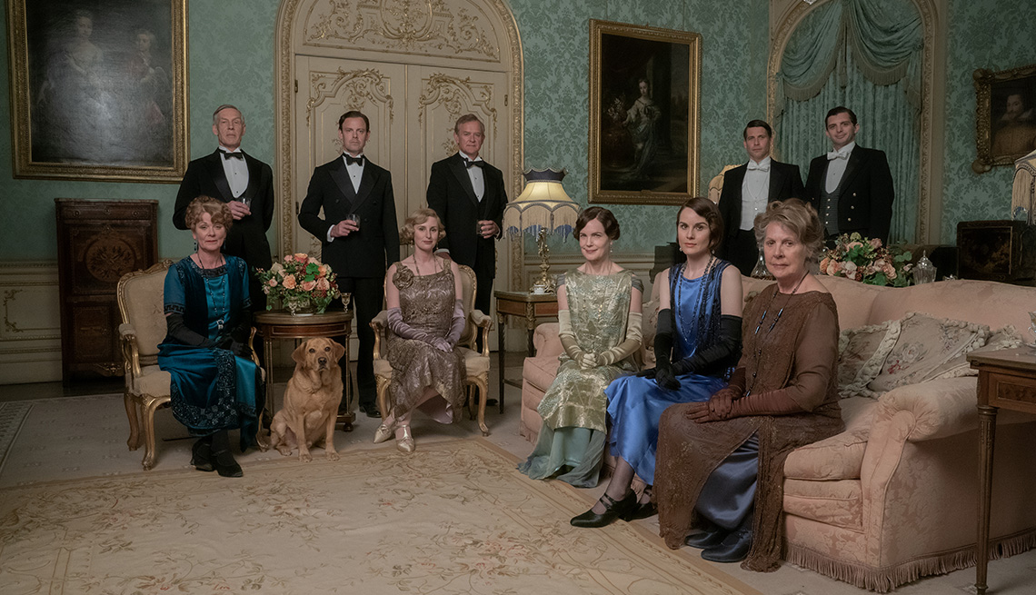 The cast of Downton Abbey A New Era