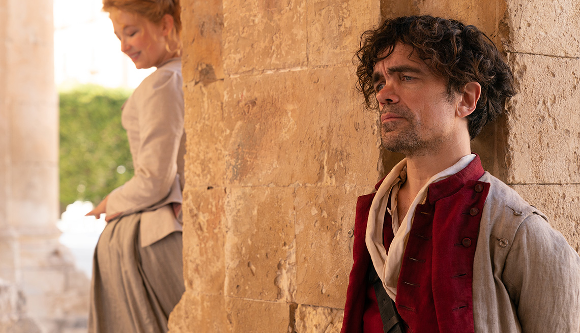 item 13 of Gallery image - Haley Bennett and Peter Dinklage star in the film Cyrano