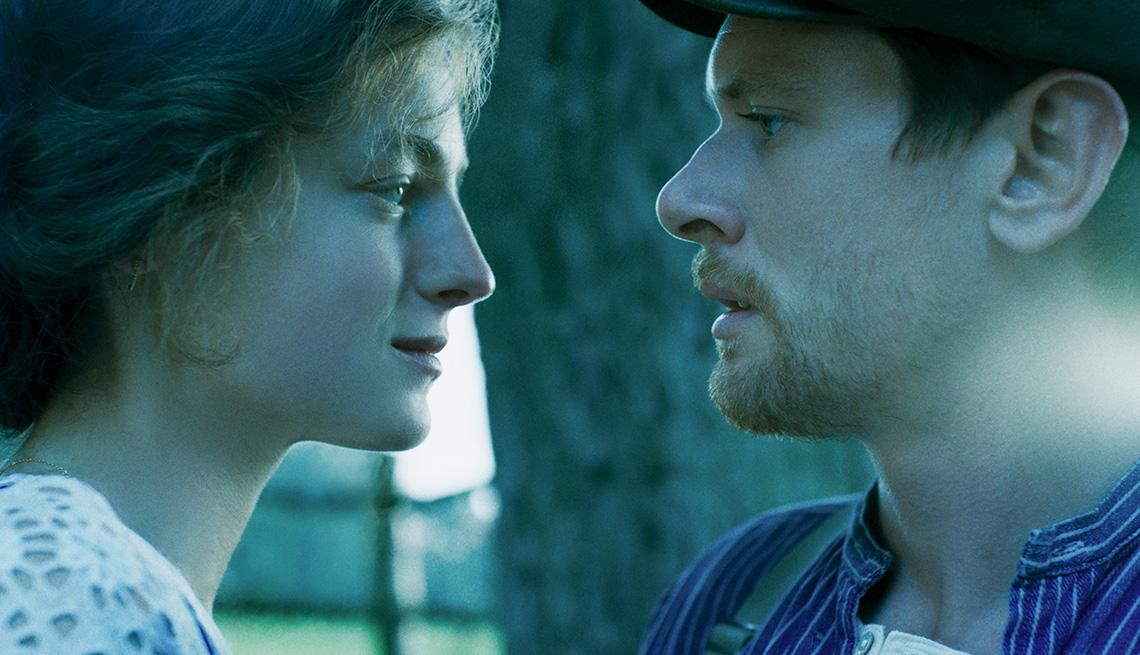 Emma Corrin and Jack O'Connell star in the film Lady Chatterley's Lover