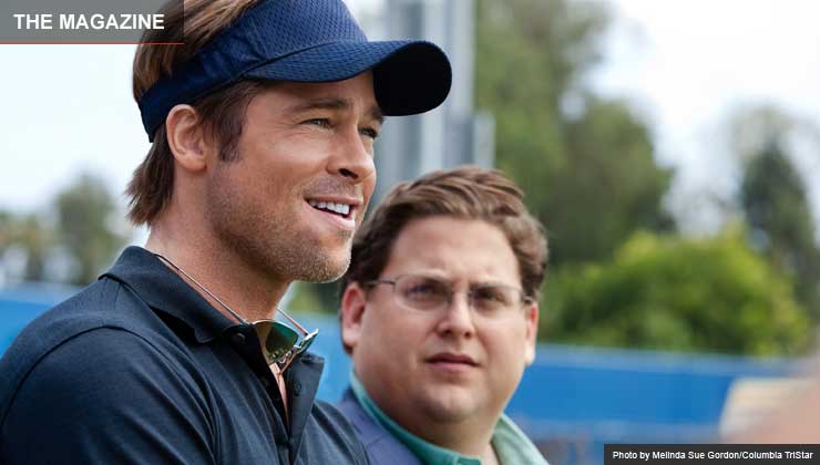 Moneyball Movie Review starring Brad Pitt and Jonah Hill