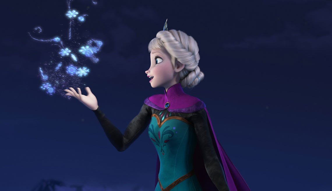 Escena de Frozen - La carrera de Walt Disney