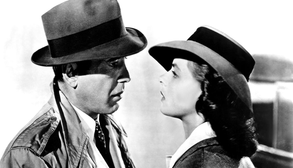 Una escena de Casablanca, película con Ingrid Bergman, una actriz de la era dorada de Hollywood a 100 años de su natalicio