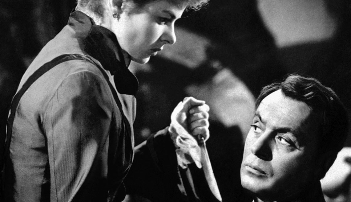Una escena de Gaslight, película con Ingrid Bergman, una actriz de la era dorada de Hollywood a 100 años de su natalicio