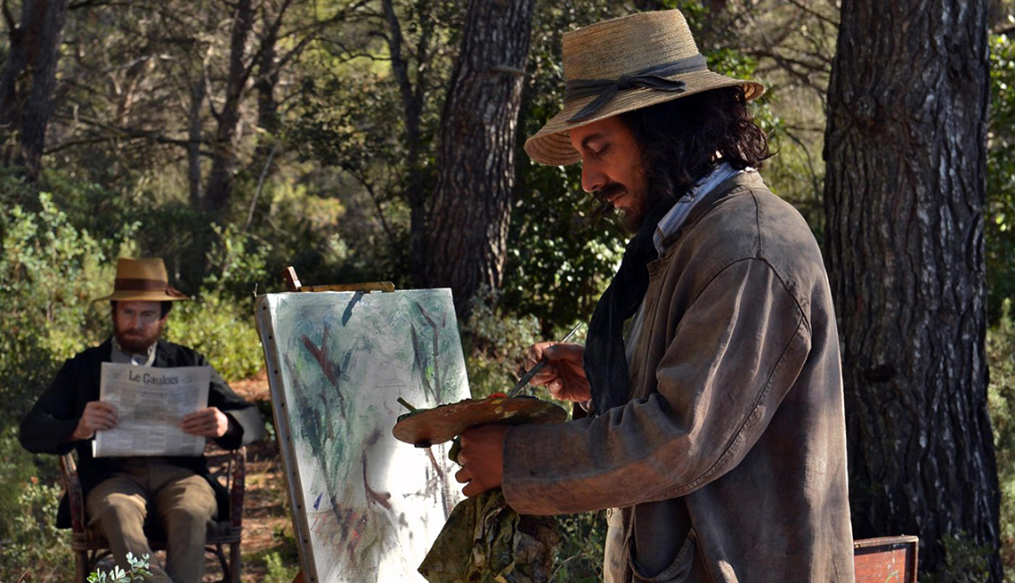Guillaume Canet  y Guillaume Gallienne  en una escena de la película ‘Cézanne et moi’.
