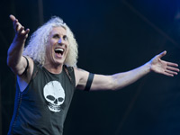 Dee Snider of Twisted Sister performs on stage during Azkena Rock Festival, Holiday Albums AARP