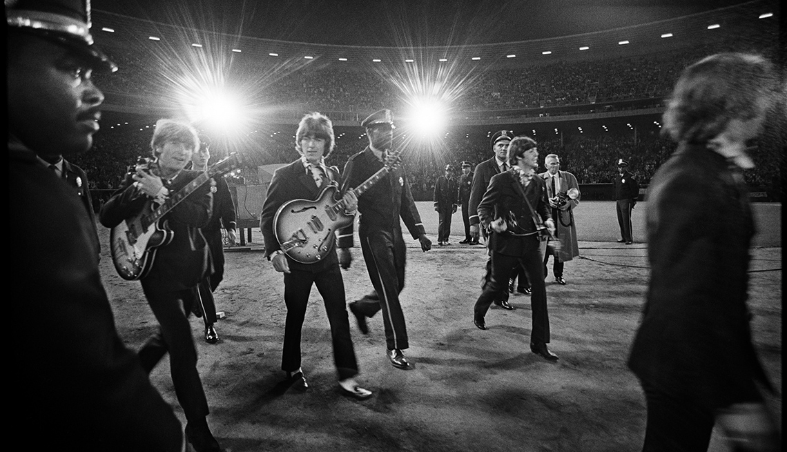The Beatles Perform Their Last Concert In San Francisco, John Lennon, George Harrison, Paul McCartney, Ringo Starr, The Beatles Slideshow