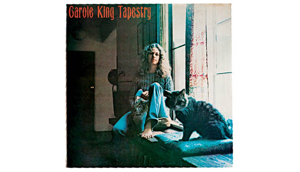 Tapestry Album Cover, Carole King, Boomer's Top 10 Albums Poll