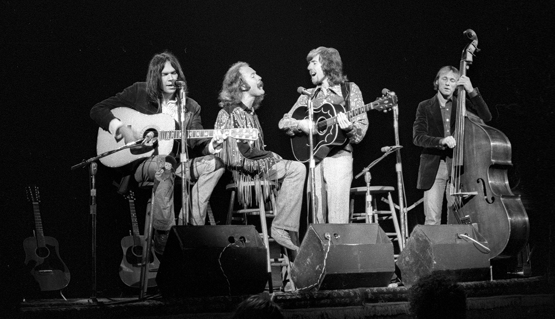 Crosby, Stills, Nash And Young, Band, Musicians, Singers, Boomer Generation Soundtrack