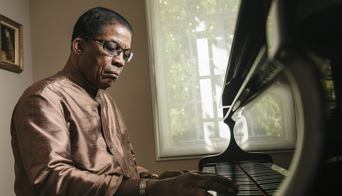 Jazz Musician, Herbie Hancock, Piano, Portrait, Interview