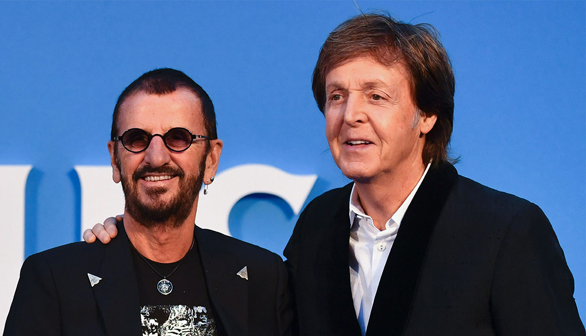 Paul and Ringo join forces to make a new recording