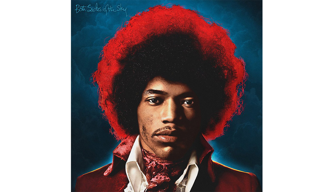 Album cover of Jimi Hendrix's "Both Sides Of The Sky"