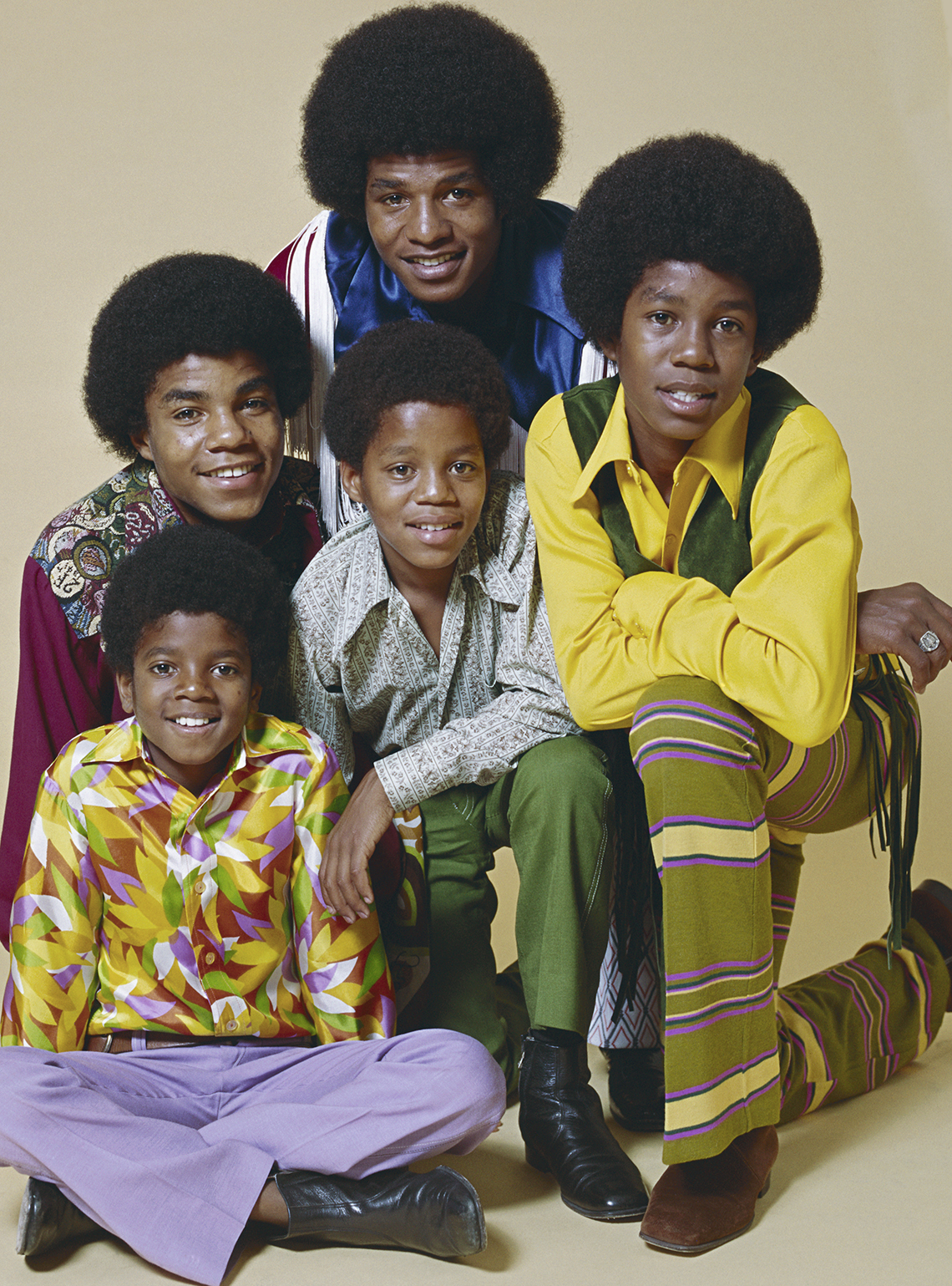 Grupo The Jackson 5, enero 1971