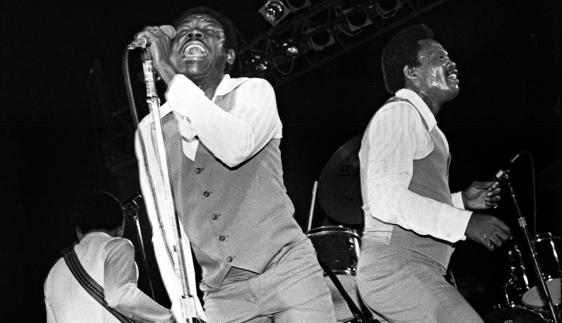 item 12 of Gallery image - Sam and Dave at the Palladium in New York City on September 20,1979.