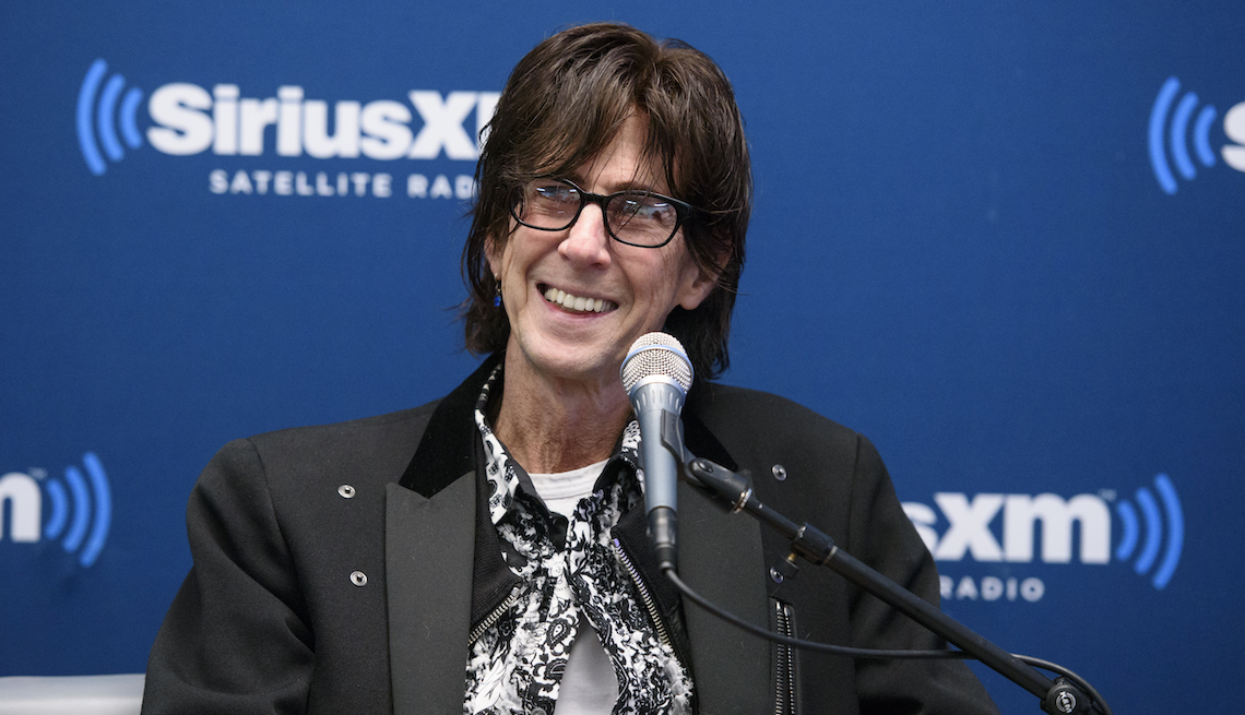 item 7 of Gallery image - Ric Ocasek of The Cars attends the SiriusXM 'Town Hall' with The Cars: Town Hall to air on SiriusXM's 80's on 8 at SiriusXM Studio on April 28, 2016 in New York City. 