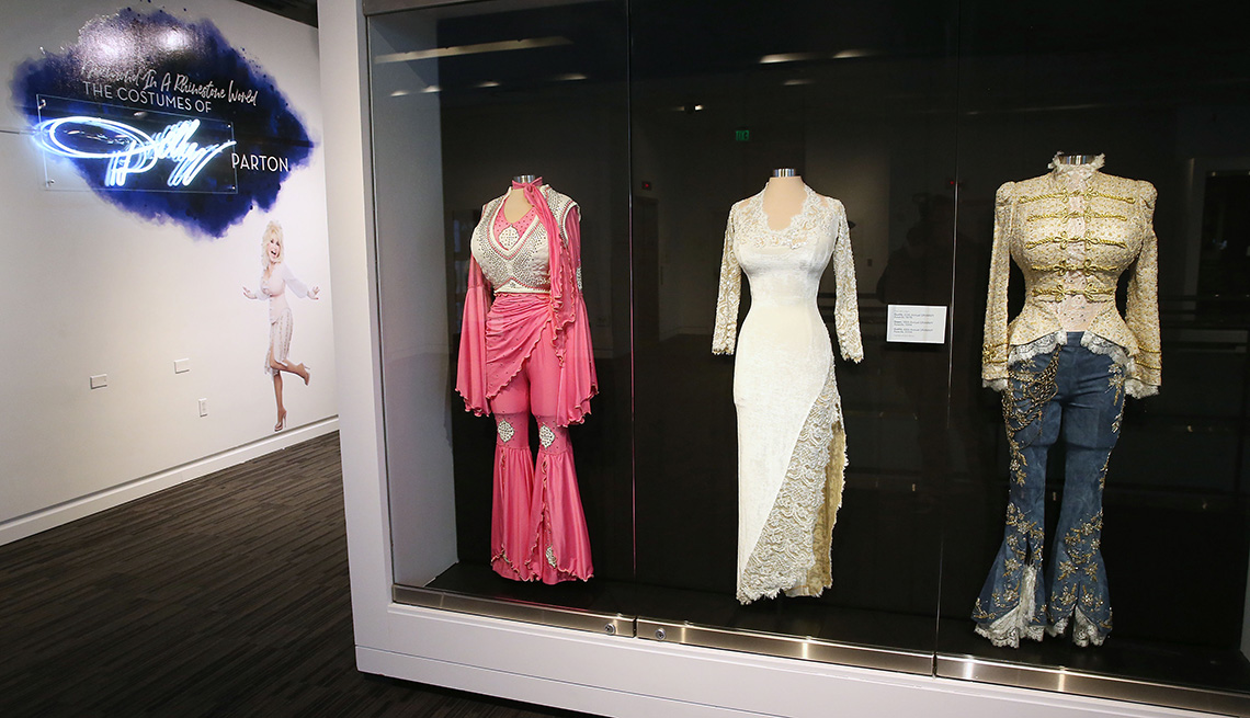 Dolly Parton's costumes displayed at The GRAMMY Museum 