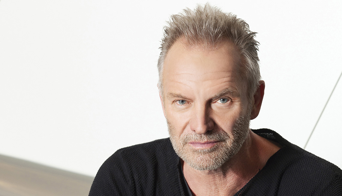 El cantante Sting.