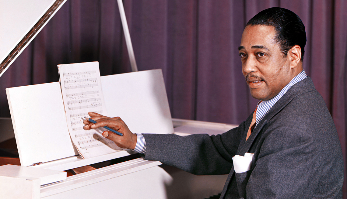 El compositor Duke Ellington.