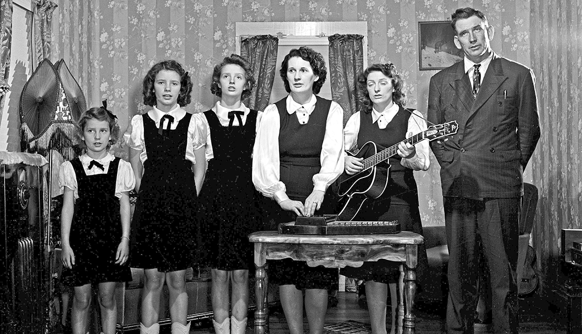 item 1 of Gallery image - the carter family country and folk music group pictured in nineteen forty one