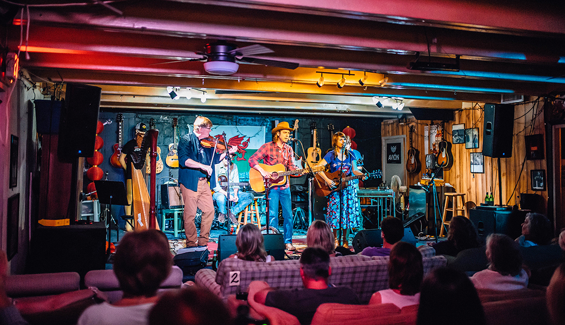 item 8 of Gallery image - a band performs onstage at the red dragon listening room in baton rouge louisiana