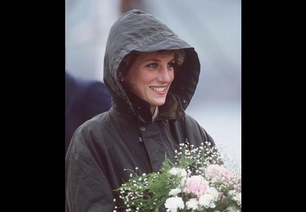 Princes Diana, raincoat (Tim Graham/Getty Images)